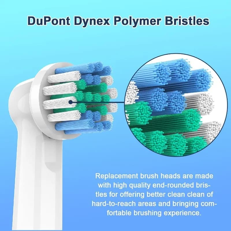 ABBZ- Spare parts for toothbrush 16 pieces for electric toothbrush models SB17A/50A/60A/17S/18A/20A/25A/417A