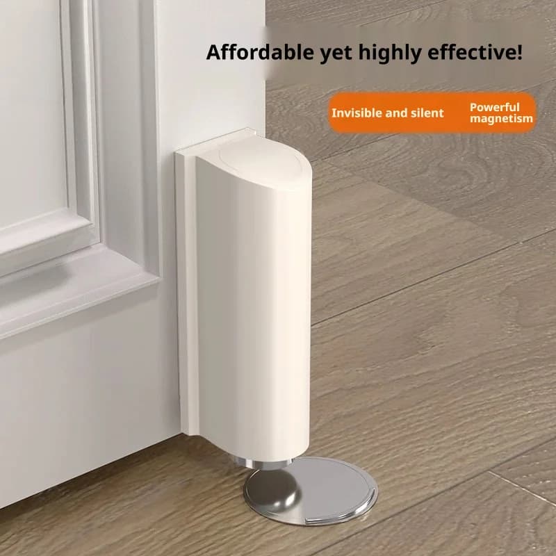 Fermaporta Magnetico Nascosto - Protezione Murale Invisibile per la Sicurezza dei Mobili Domestici
