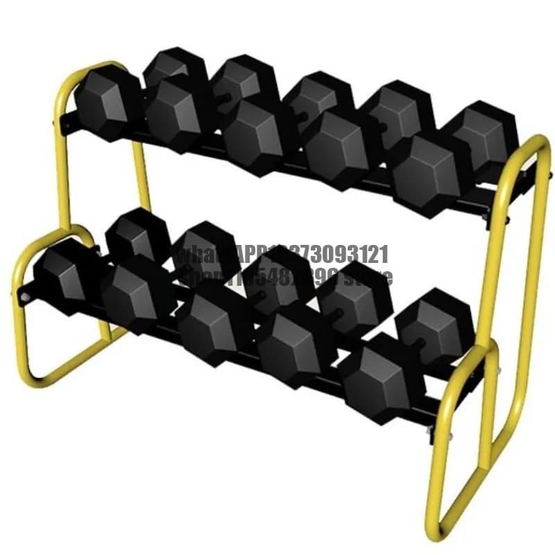 Dumbbell kettlebell storage rack, yoga studio barbell piece sports equipment, fitness rack