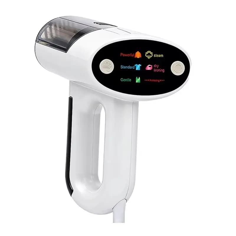 A66T-Powerful 1000W Adsorption Vacuum Steamer 2 In 1 Handheld Garment Steamer Steam Ironing Dry Ironing Smooth Out Eu Plug