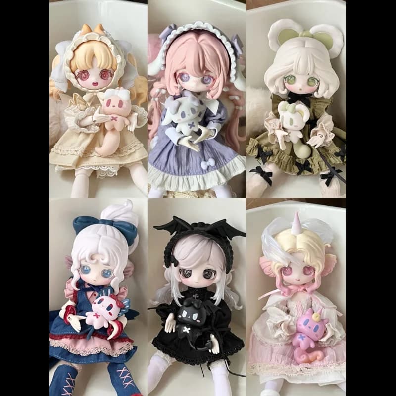 In Stock Lulu Ling'S Story Ii The Awakening Of All Things Series 12-Point Bjd Action Figure Blind Box Toy Figurine Birthday Gift