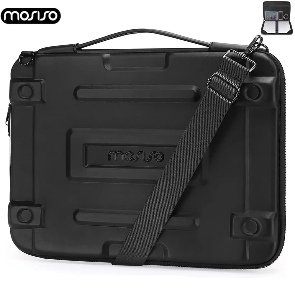Borsa a tracolla con custodia rigida per laptop per MacBook Air Pro 15 16 pollici Dell Asus Custodia per valigetta per borsa per computer antiurto