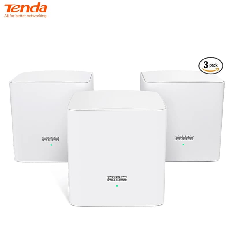 Tenda Nova Mesh Gigabit Router WiFi System MW5G (Mesh5) fino a 6000 piedi quadrati. Sostituzione dell'estensione della copertura domestica completa facile installazione