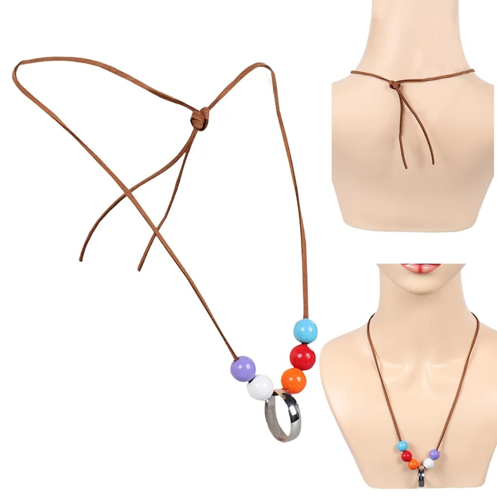 Annabeth Collana Puntelli Cosplay 2025 TV Percy Costume Puntelli Accessori Donna Adulta Fantasia Abbigliamento Prop Vestito di Halloween