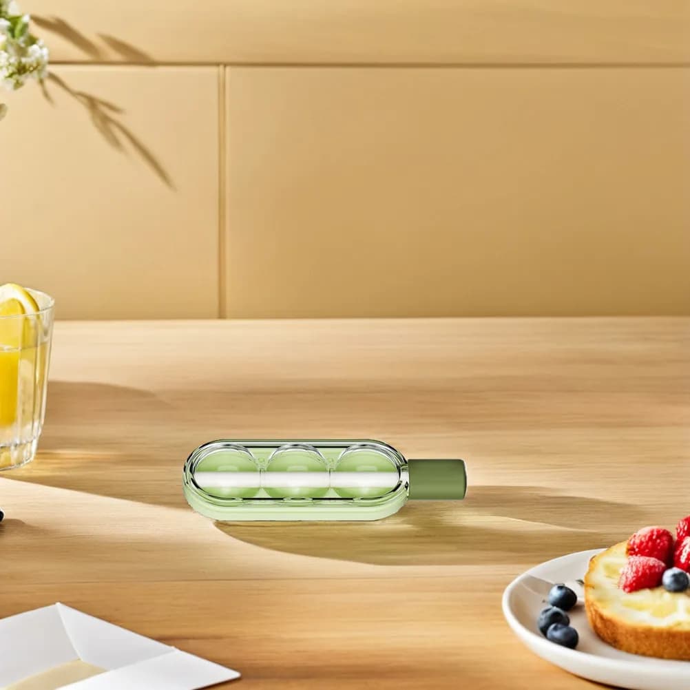 Stampo per ghiaccioli creativo con cannuccia integrata, vassoio in silicone facile da sformare per gelati fatti in casa, bevande, snack e feste