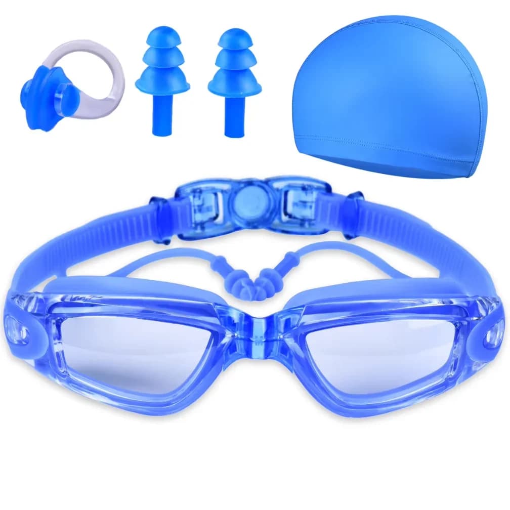 2026 Adult Swimming Goggles, Waterproof, Fog-Proof, High-Definition Swimming Goggles, Swimming Equipment, Cap, Suit