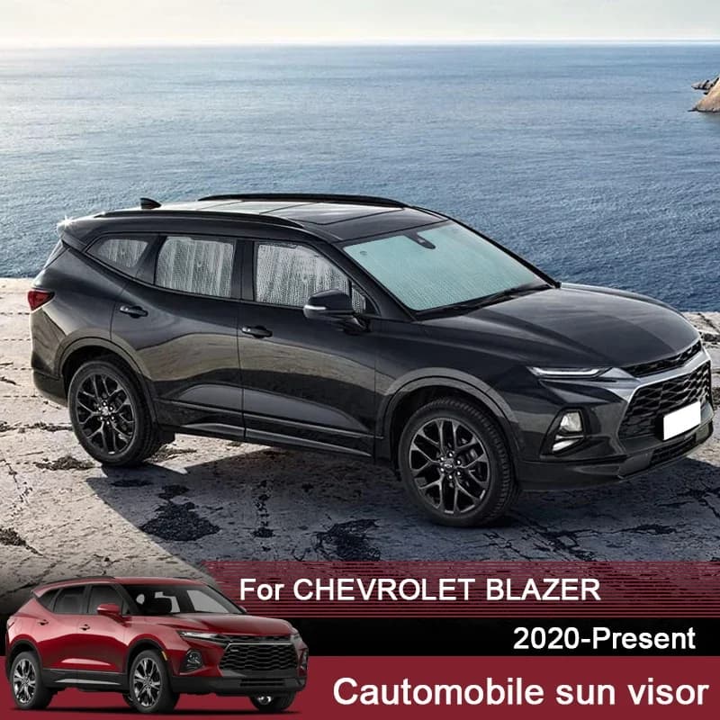 Car Sunshades UV Protection Cover For Chevrolet Blazer 2020-2025 Window Curtain Sun Visor Windshield Protector Car Accessories