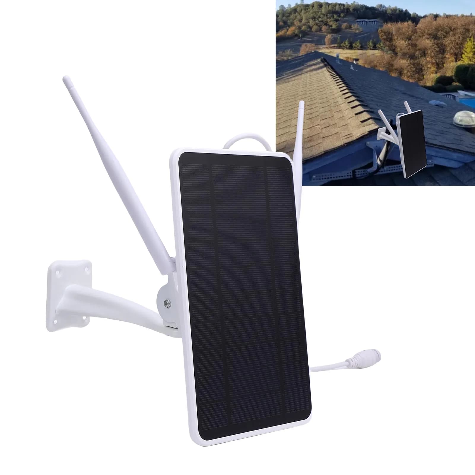 Router modem LTE ad energia solare da 6 W a lunga durata IP66 Ripetitore router modem solare WiFi 4G a prova di acqua per esterni