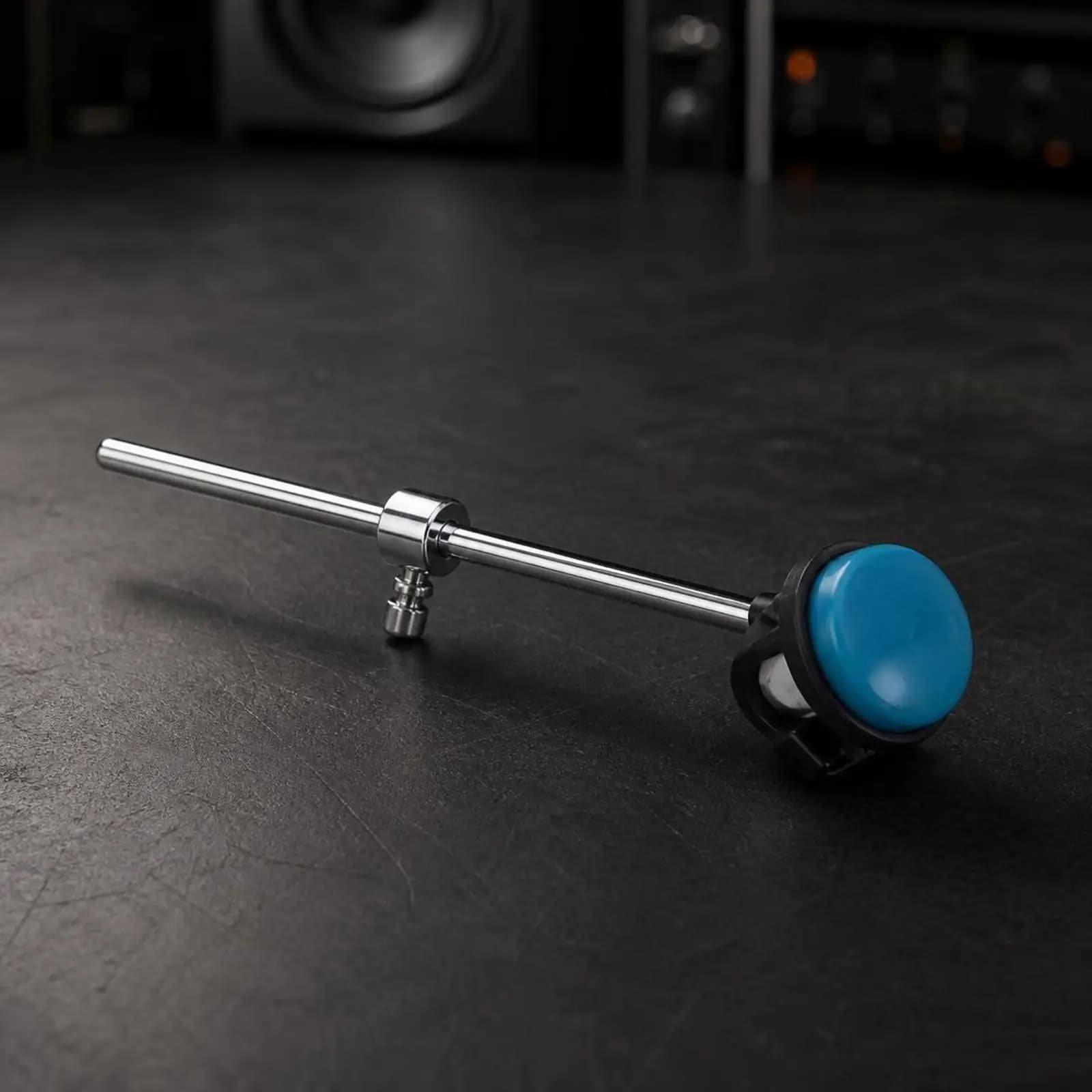 Durable Drumstick 5A for Acoustic Drum Kit Practice Pad Set with Sturdy Mounting Shaft Accessory