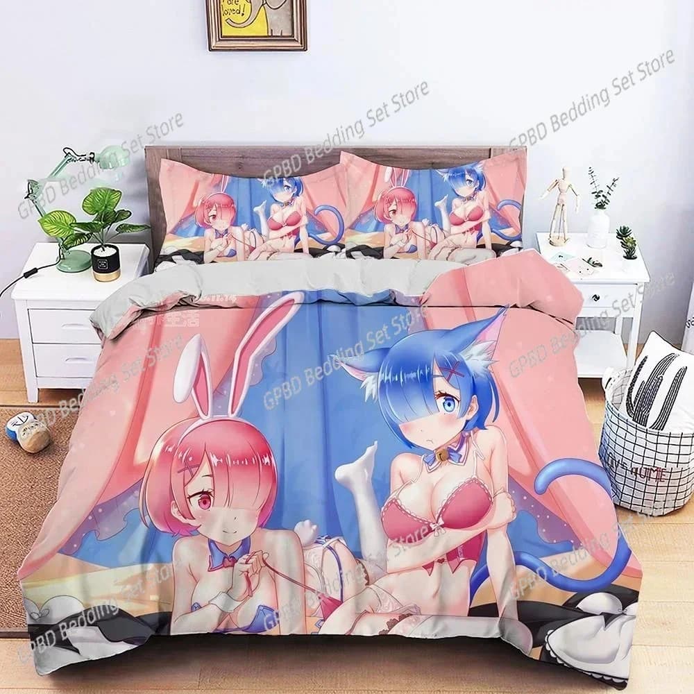 New 3D Print Aphmau Bedding Set Boys Girls Twin Queen Size Duvet Cover Pillowcase Bed Boys Adult Fashion Home Textileextile