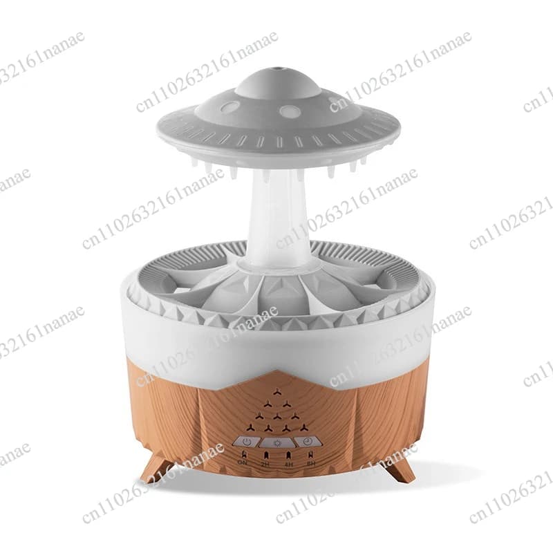 Dynamic jellyfish micro landscape, raindrop, white noise, essential oil, ultrasonic humidifier