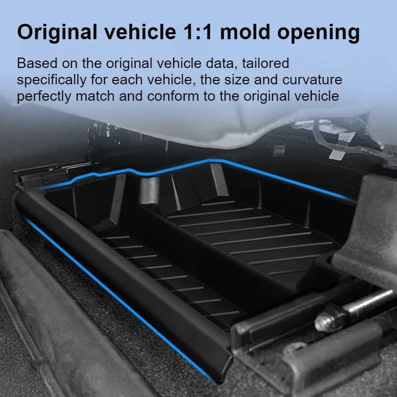 Scatola portaoggetti sotto il sedile per Leapmotor C10 2024-2026, organizer a cassetto per interni auto, accessori auto