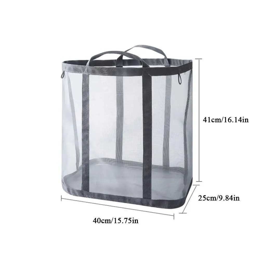 Organizer Bags for Nylon Clothes Basket For Clothes With Handle Toiletry Bags For Bathroom Toiletry Bags Handbags Foldable Case for Toys