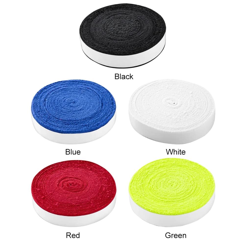 Microfiber Badminton Tennis Racket Overgrips Anti Skid Sweat Band Grip Super Absorbing Replacement 3cm Wide Sports Accessories