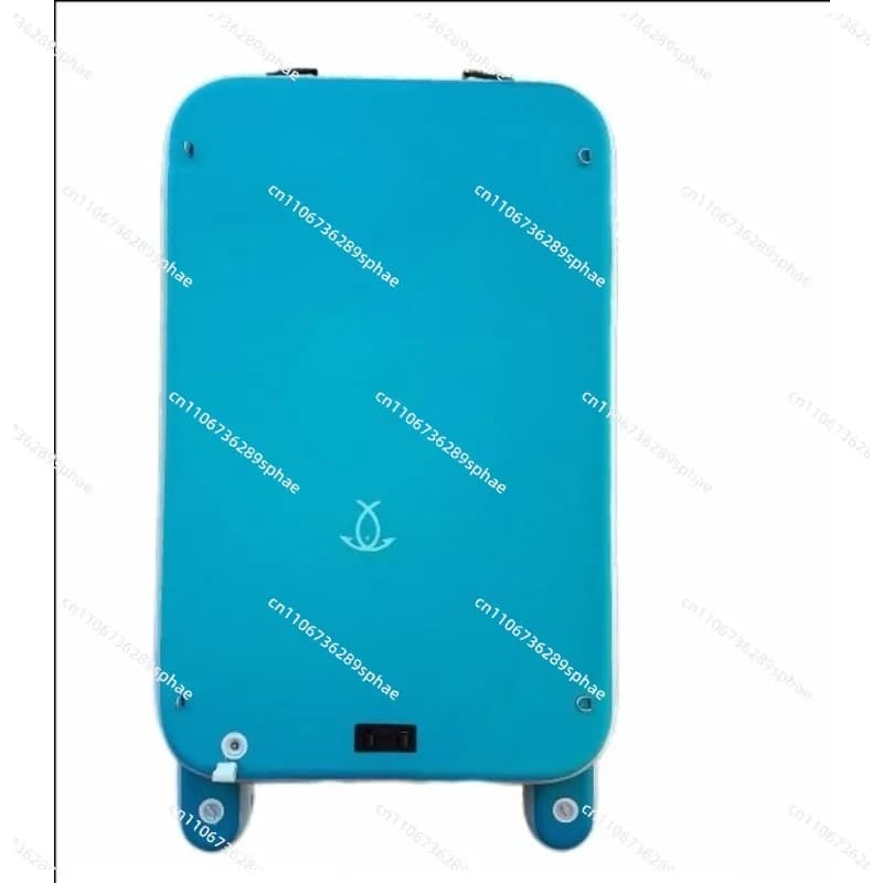 Piattaforma galleggiante gonfiabile, piattaforma da pesca Piattaforma da pesca galleggiante Barca da pesca portatile Barca piatta con rete a cuscino d'aria