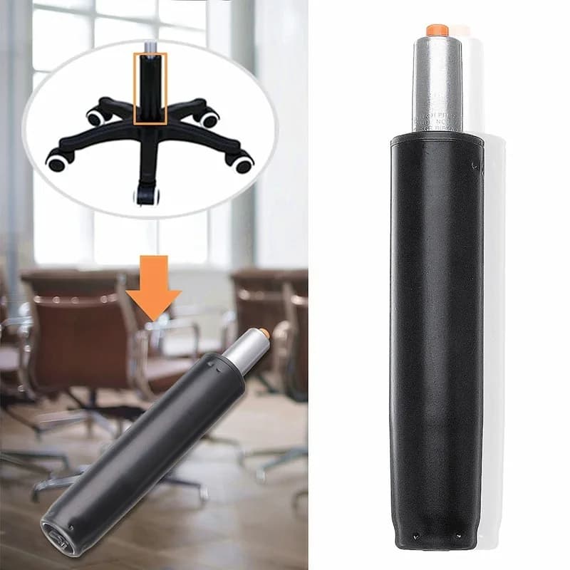 Cilindro di sollevamento a gas per sedia con asta di supporto pneumatica per carichi pesanti per accessori di ricambio per sedile con pistone ammortizzatore per sgabello da bar da ufficio