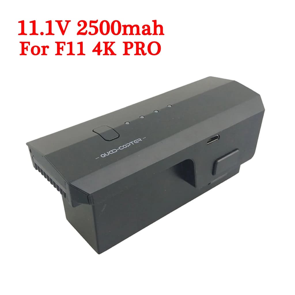 Batteria originale F11 4K Pro GPS Drone 11.1V 2500 mAh batterie al litio per SJRC F11 4K PRO GPS batteria Quadcopter accessori
