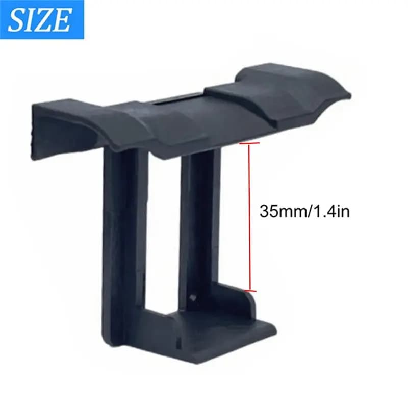 AB09 20 Pezzi Clip di Drenaggio per Pannelli Fotovoltaici, Clip per Scarico Acqua da Pannelli Solari, Nero 35mm