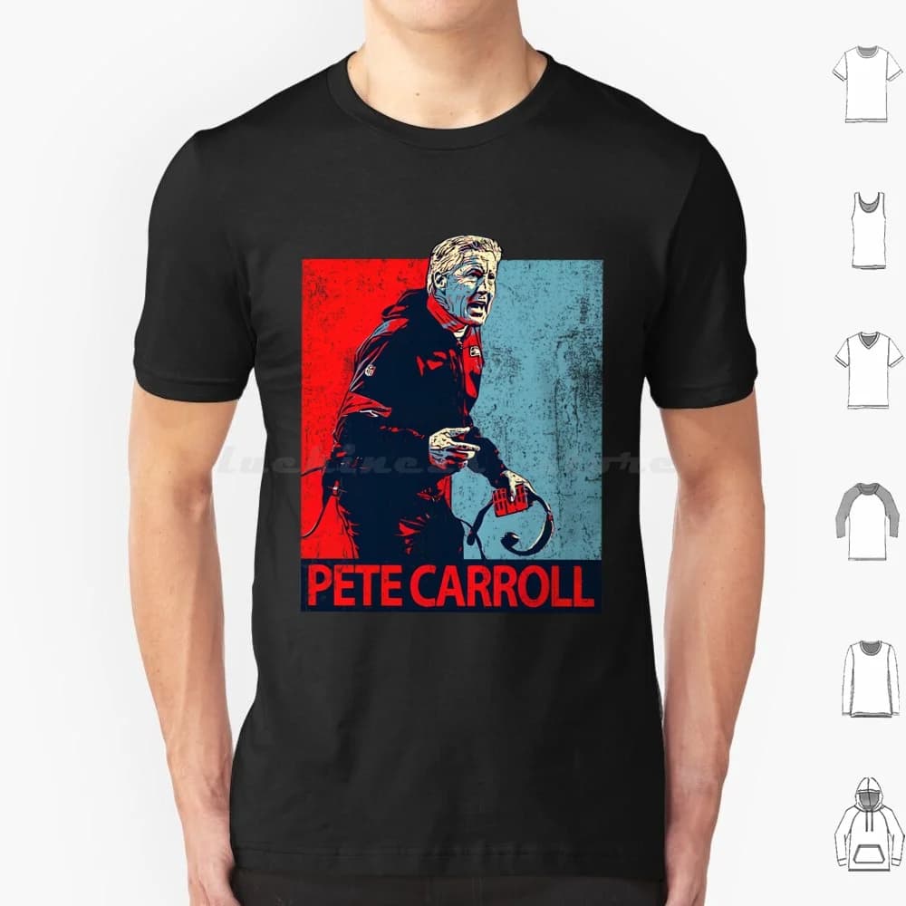 Pete Carroll T Shirt 6xl Cotone Cool Tee Pete Carroll Carroll University Football 12th Man Grazie Pete Carroll Pete