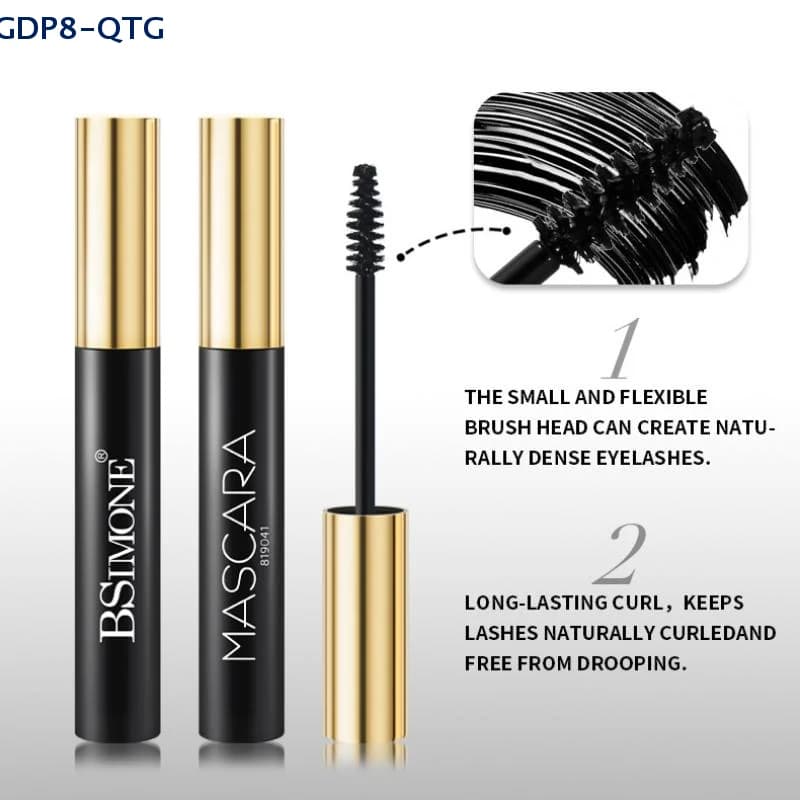 NEW BSIMONE Volume Mascara Waterproof, long-lasting, deburring-proof, easy to apply, base and setting for unisex eyes makeup