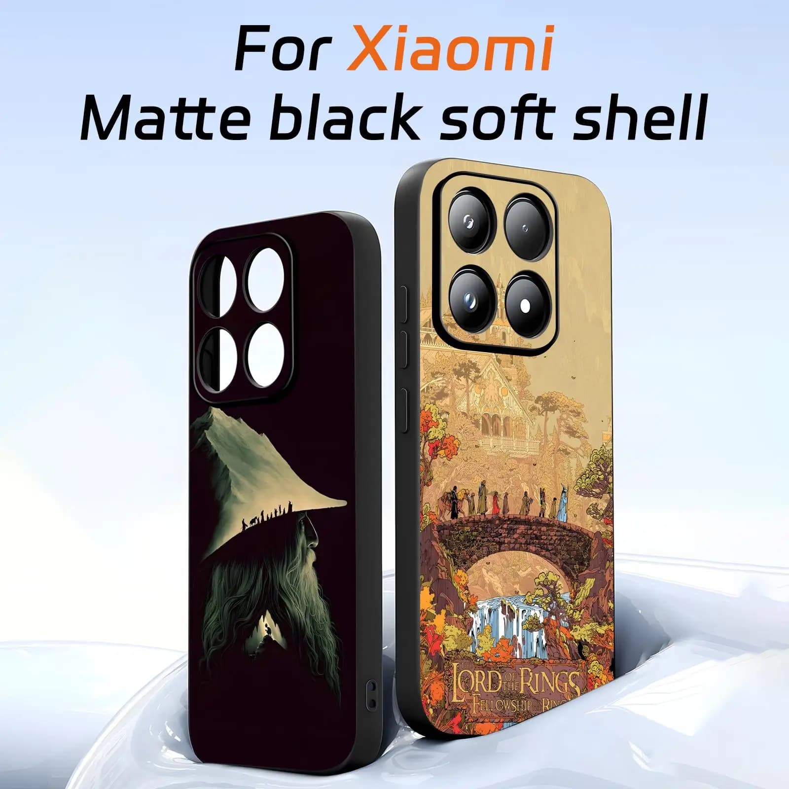 Custodia per telefono The Lord Of The Rings (film classico) per Xiaomi 17 15 14 13 12 11 T Ultra Pro, morbida, nera, antiurto