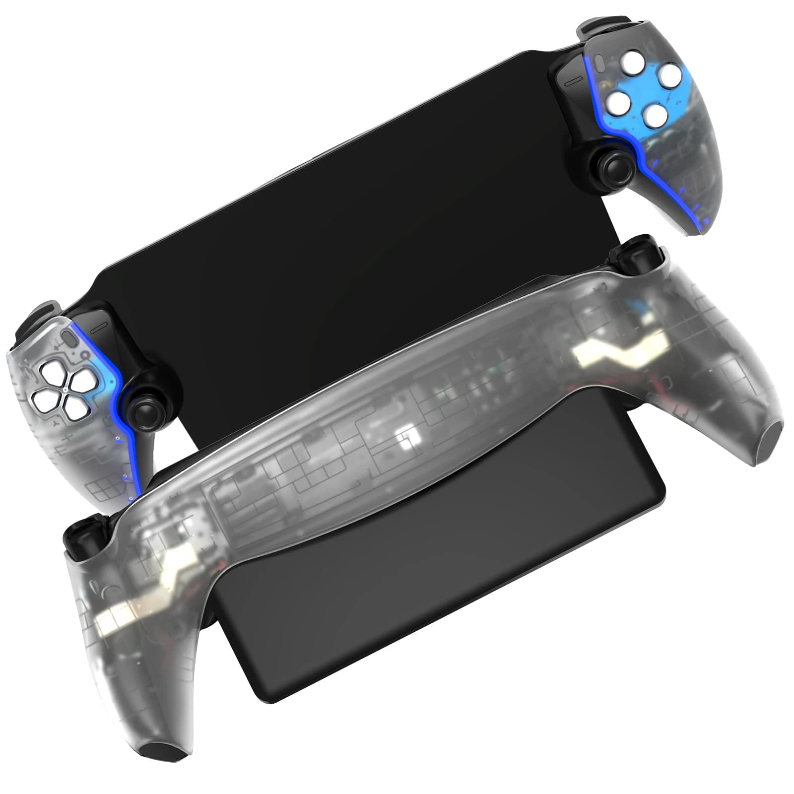 Set completo di copertura della custodia fai-da-te compatibile con il portale PS5 piastra posteriore anteriore staccabile di ricambio portatile per portale