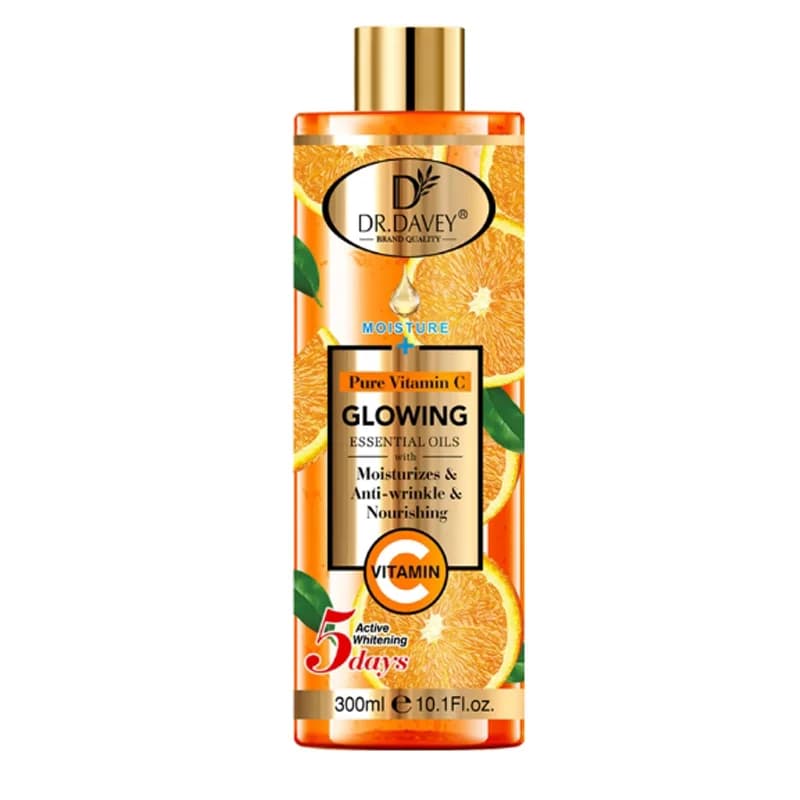 300ml Dr.davey Vitamin C Skin care oil moisturizes and nourishes the skin of essential oil for the whole body of great capacity