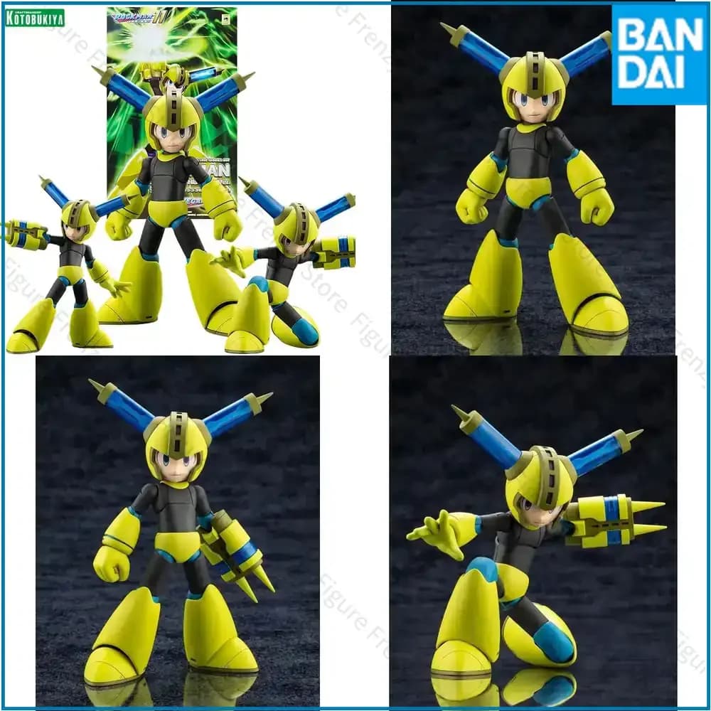 Offerta Speciale per Kotobukiya Mega Man 11 FUSE MAN Scramble Thunder Action Figure KP753 per ROCKMAN Kit Modello in Plastica Anime