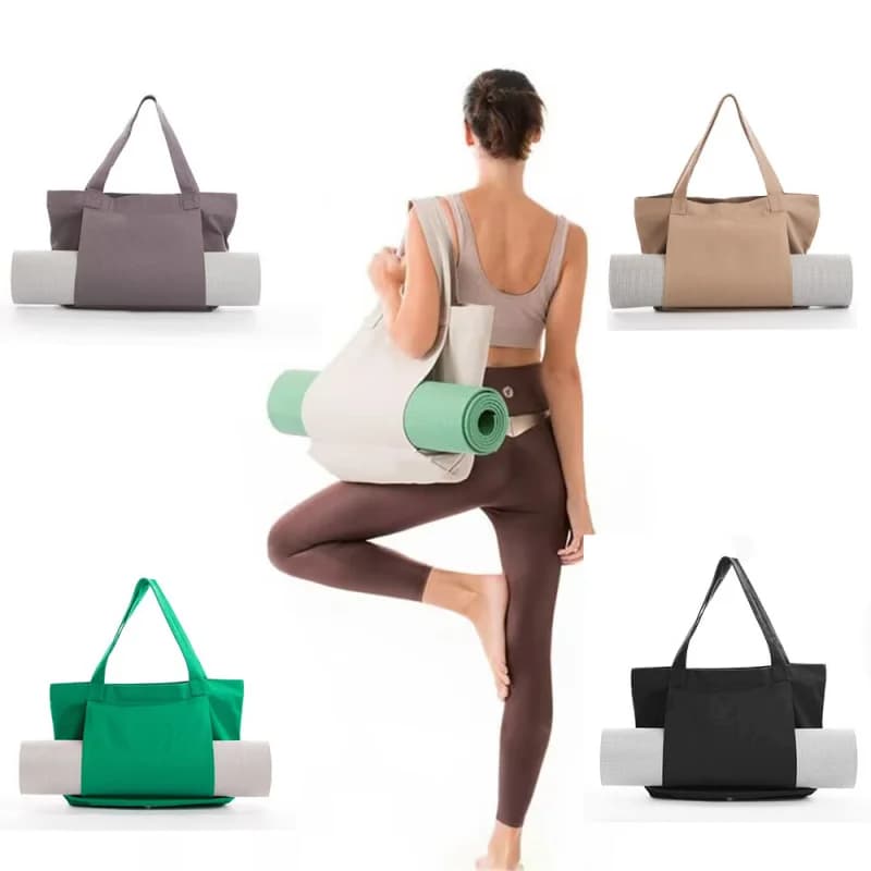 Tote bag for yoga mat and pilates, cross-border bestseller, shoulder bag for outdoor and travel training equipment