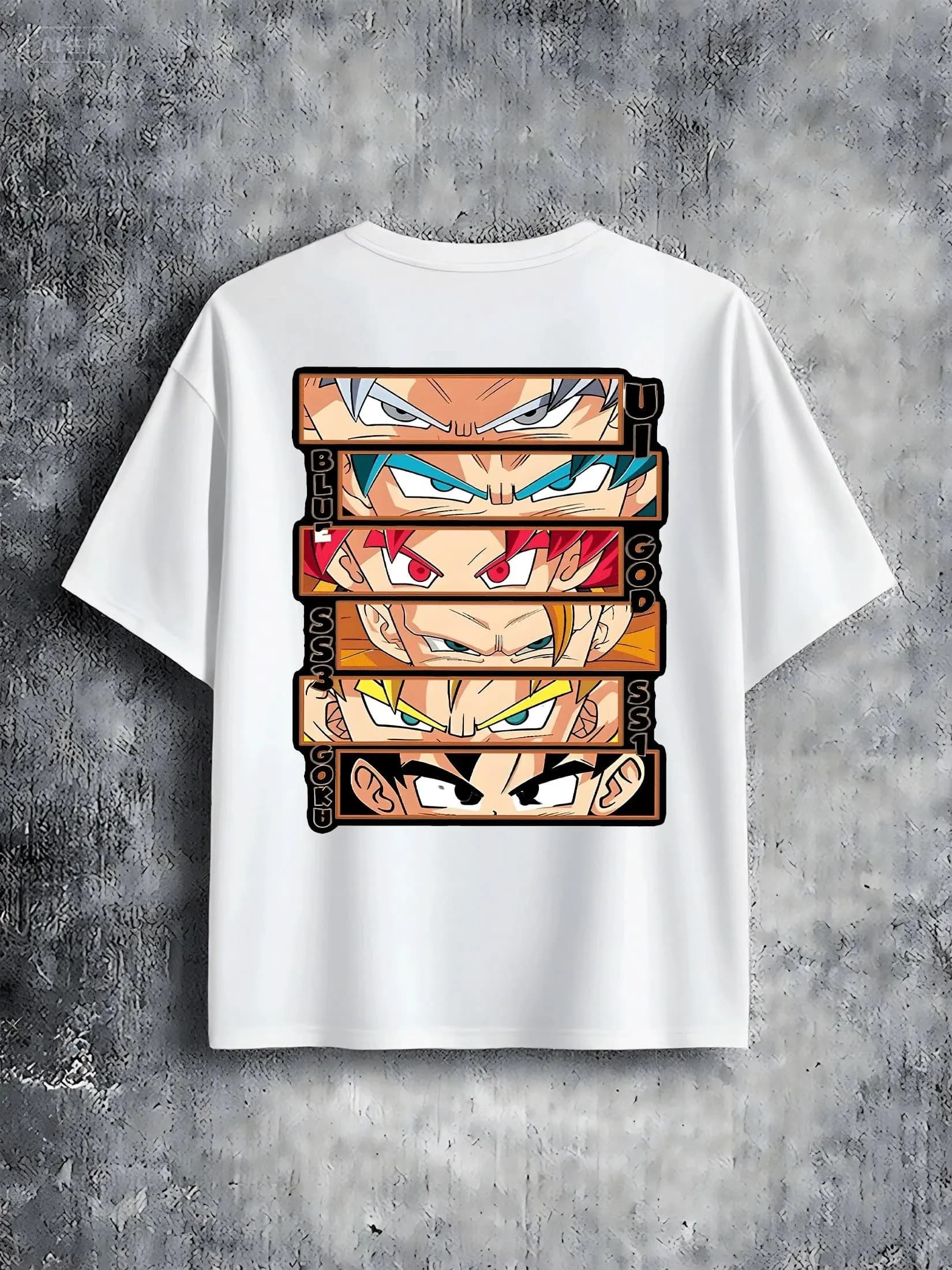 2025 Summer New Dragon Ball Goku Printed T-shirt Kids 3-12Y Anime Casual Trendy Graphic Tee Tops