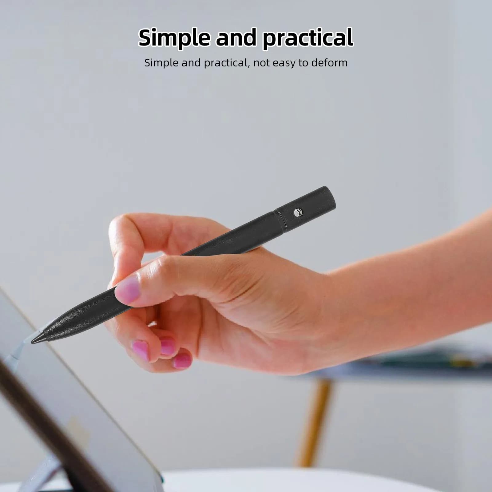 Penna stilo per tablet LCD da 3 pezzi, scrivibile e cancellabile, per l'educazione precoce, scrittura, disegno, calcolo, memorizzazione delle parole ogni giorno