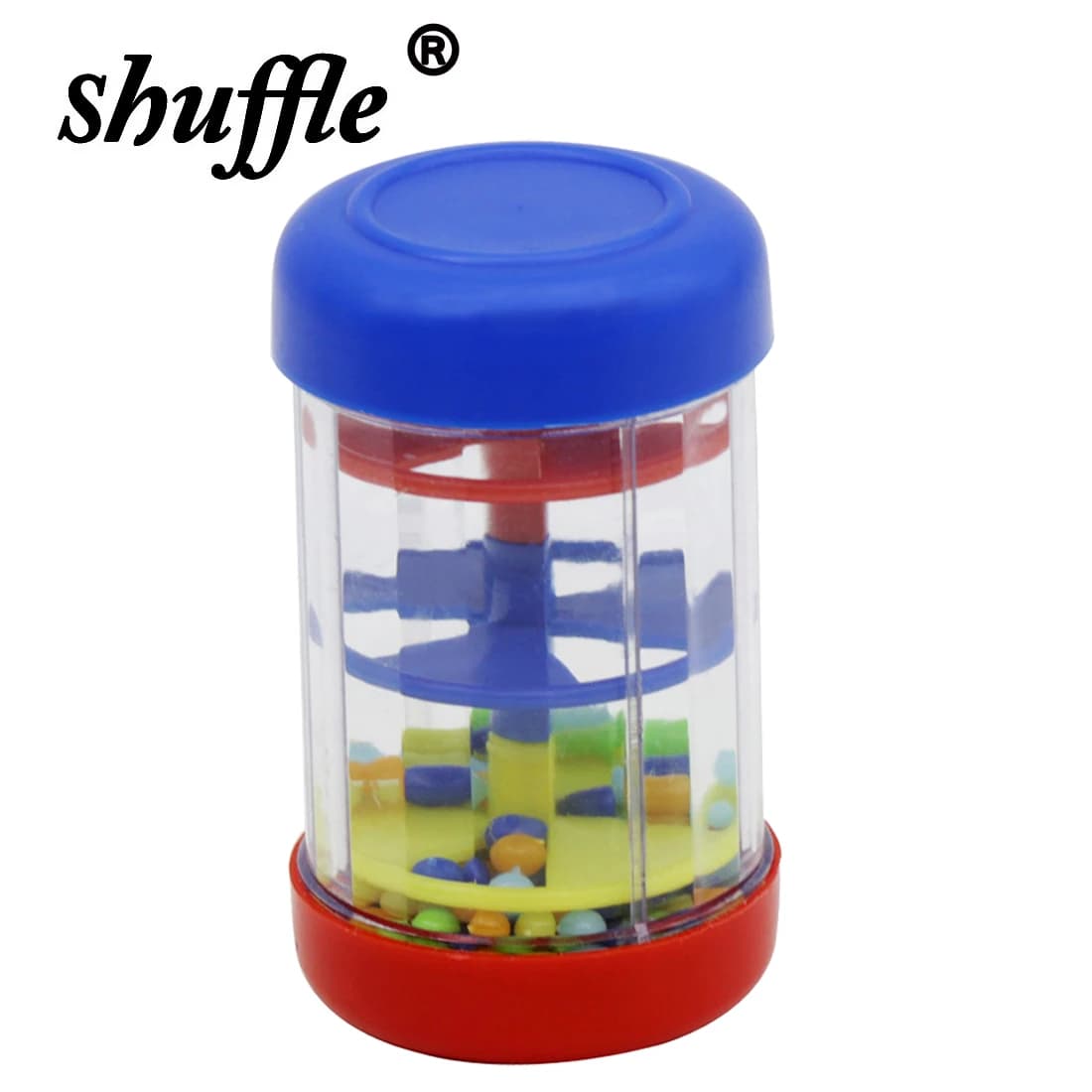 Orff Una sezione di due bombole sonore Rainmaker Shaker Rain Stick Strumento musicale I bambini imparano presto i regali dei giocattoli musicali