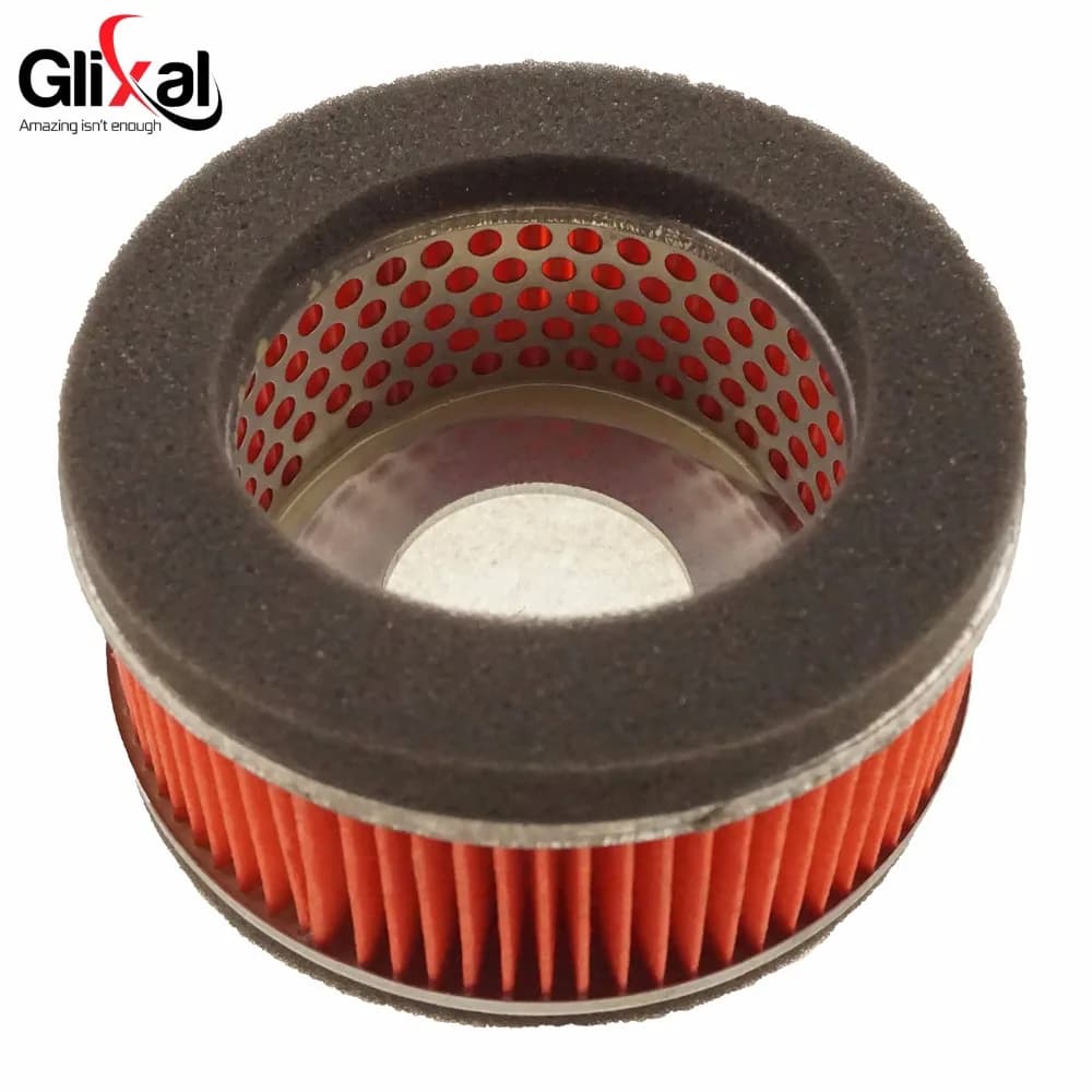 Glixal Filtro Aria Rotondo Universale per Cinese GY6 125cc 150cc 152QMJ 157QMJ Scooter Ciclomotore ATV Go-Kart
