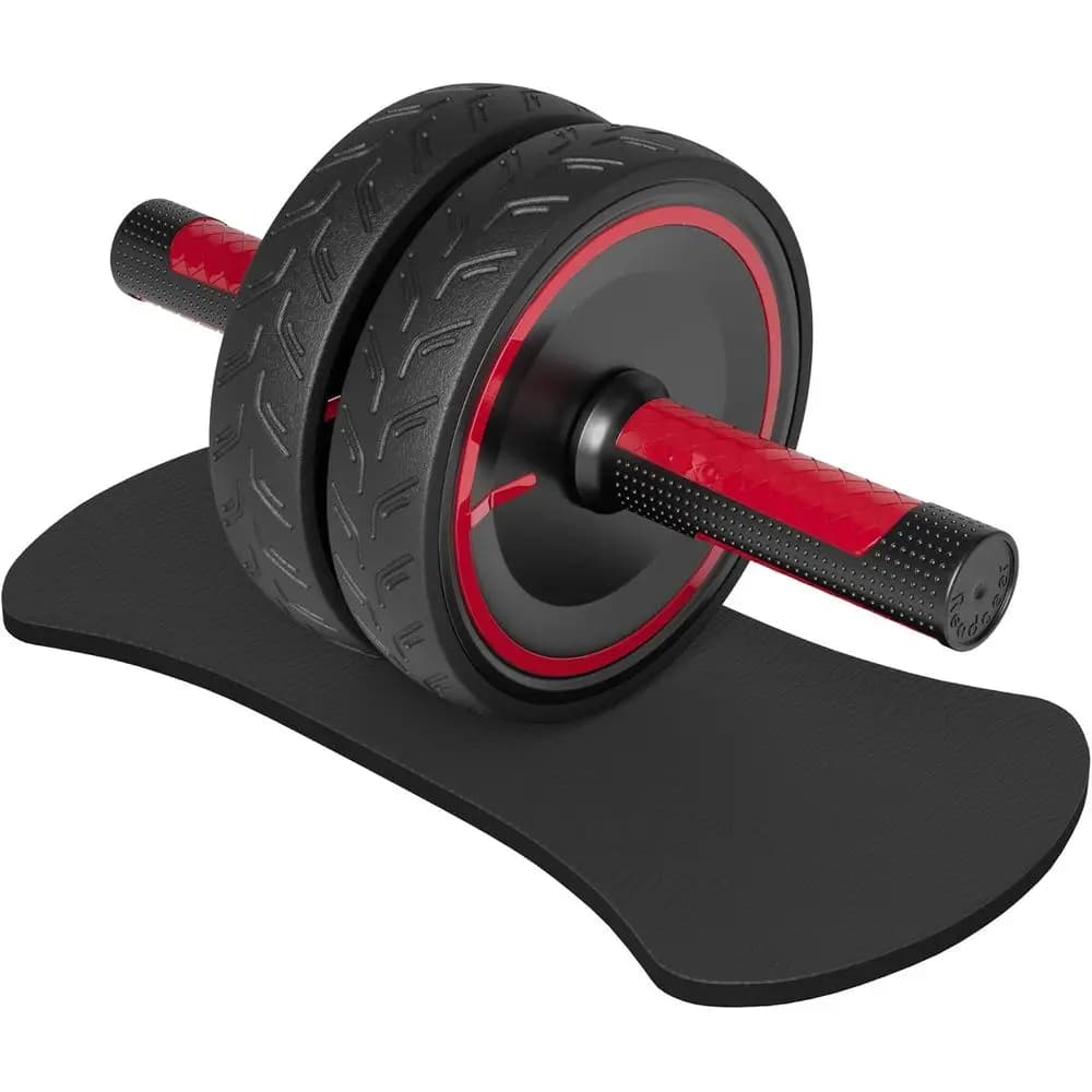 Metal Handle Wheel Resistant, Rubber Surface And Knee Support for Home Gym and Strength Training