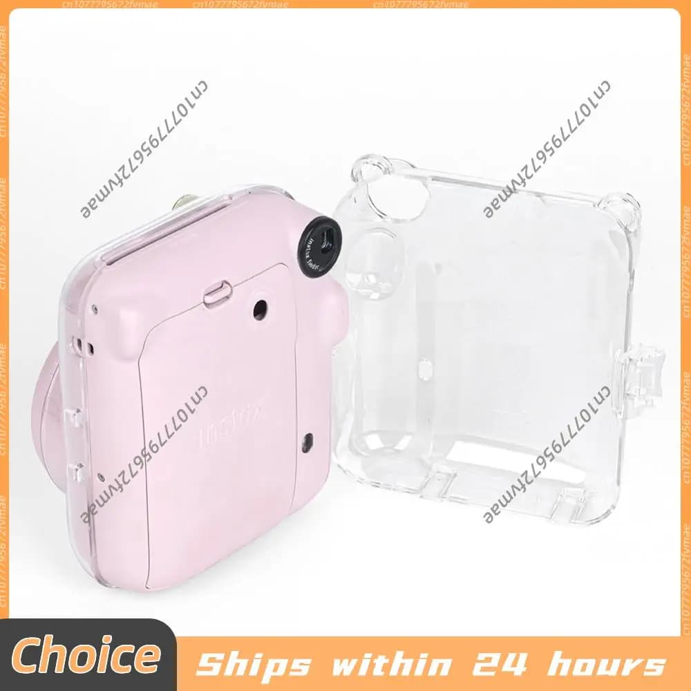 Mini Protective Shell PC Crystal Storage Case Transparent Protective Sleeve for Fujifilm Instax Mini 12 for Camera Instax Mini12