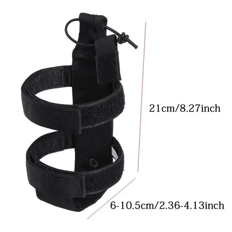 Water Bottle Bag Molle Portable Outdoor Travel Bag Hiking Water Bottle Bag Water Bottle Bag Moisturizing Bag Travel Backpack