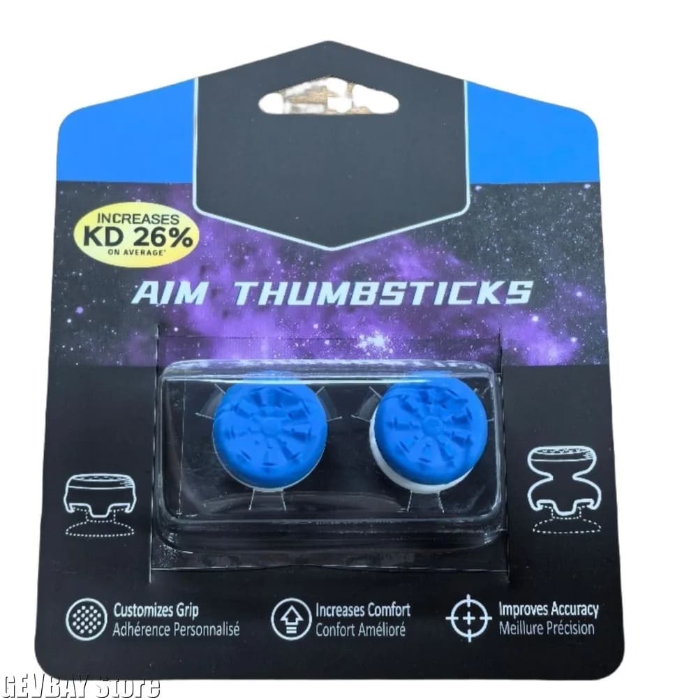 2 Pezzi di Copri-Joystick in Silicone per PS5/PS4, Joystick Analogico ad Alte Prestazioni per PS4 PS5 Galaxy
