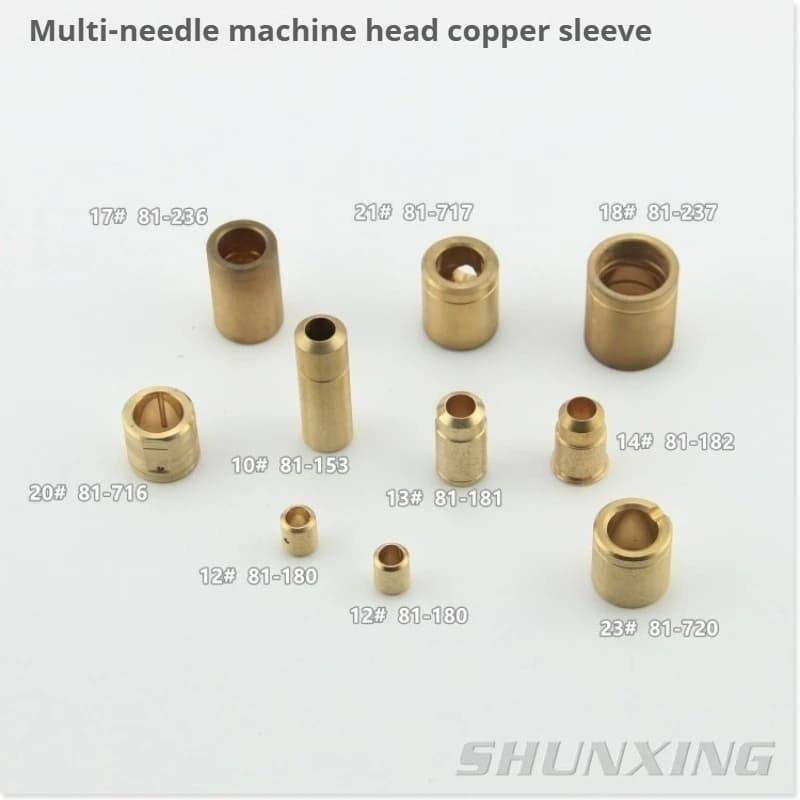 Sewing Machine Parts Needle Bar Presser Bar Bushing For Kansai Special Pegasus 1412 1404 Kingroll Multi‑Needle Machine