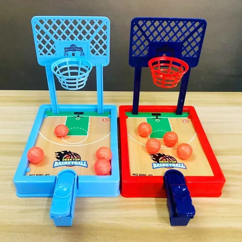 Mini basketball table games toys shooting machine with fingers easy to assemble table games for outdoor parties for children adults
