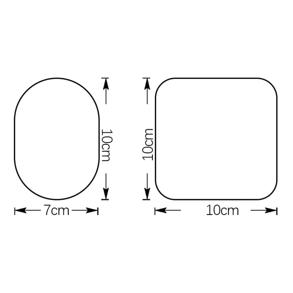 [NEW!ABKG】 6 Pair EMS Eletric Muscle ABS Trainer Abdominal Toner Replacement Gel Sheet Pads Belt Patch For Fitness Abdominal Bel