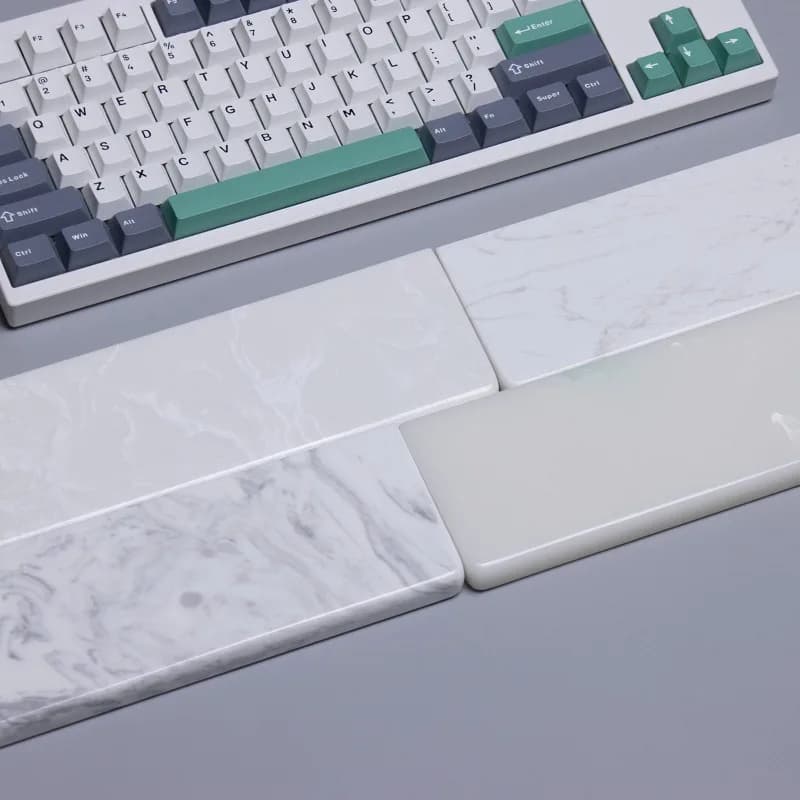 NUOVO Poggiapolsi in Quarzo per Tastiera Meccanica, Design Confortevole e Personalizzato per Wooting 60