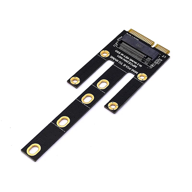 Nuovo adattatore Mini PCIE a M2 NVMe Mini PCIE a M.2 M2 MINI PCI-E a NVMe Scheda convertitore Riser Supporto 2230 2242 2260 2280 M2 SSD