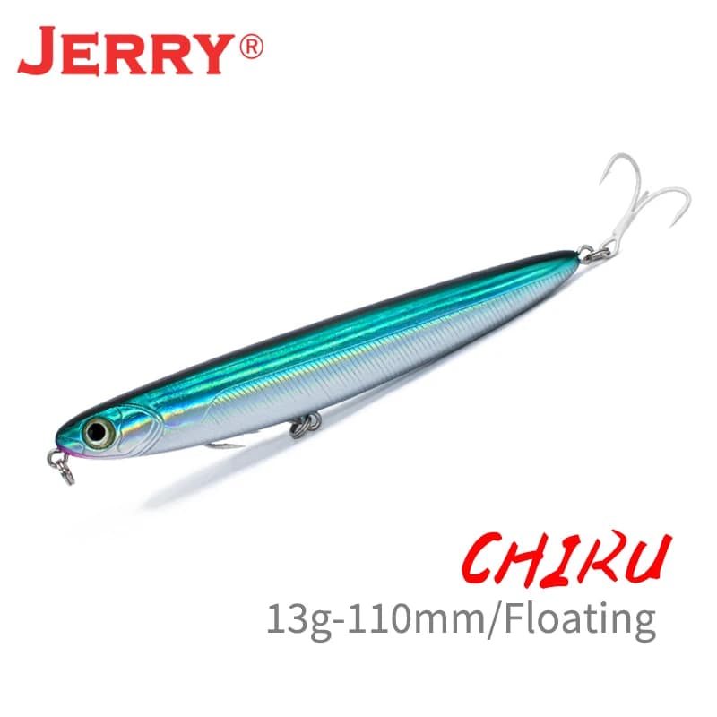 Jerry Surface Pencil Floating bait 110mm/4,5in Topwater Stickbait Sleeping Rock Spinning Fishing Esca hard for bass fishing