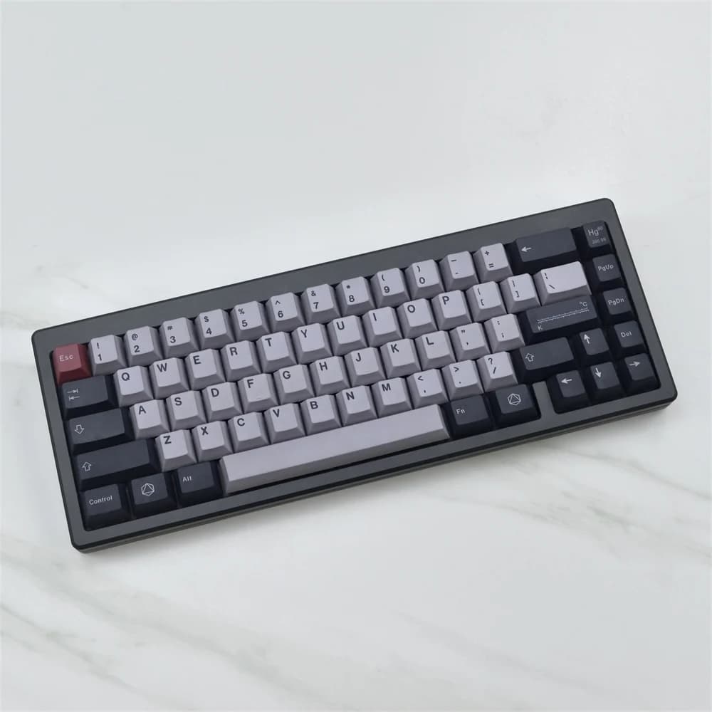129 tasti Mercury Keycaps Set Cherry Profilo Key Caps Sublimazione della tintura PBT Keycap per MX Tastiera meccanica Giochi Ufficio