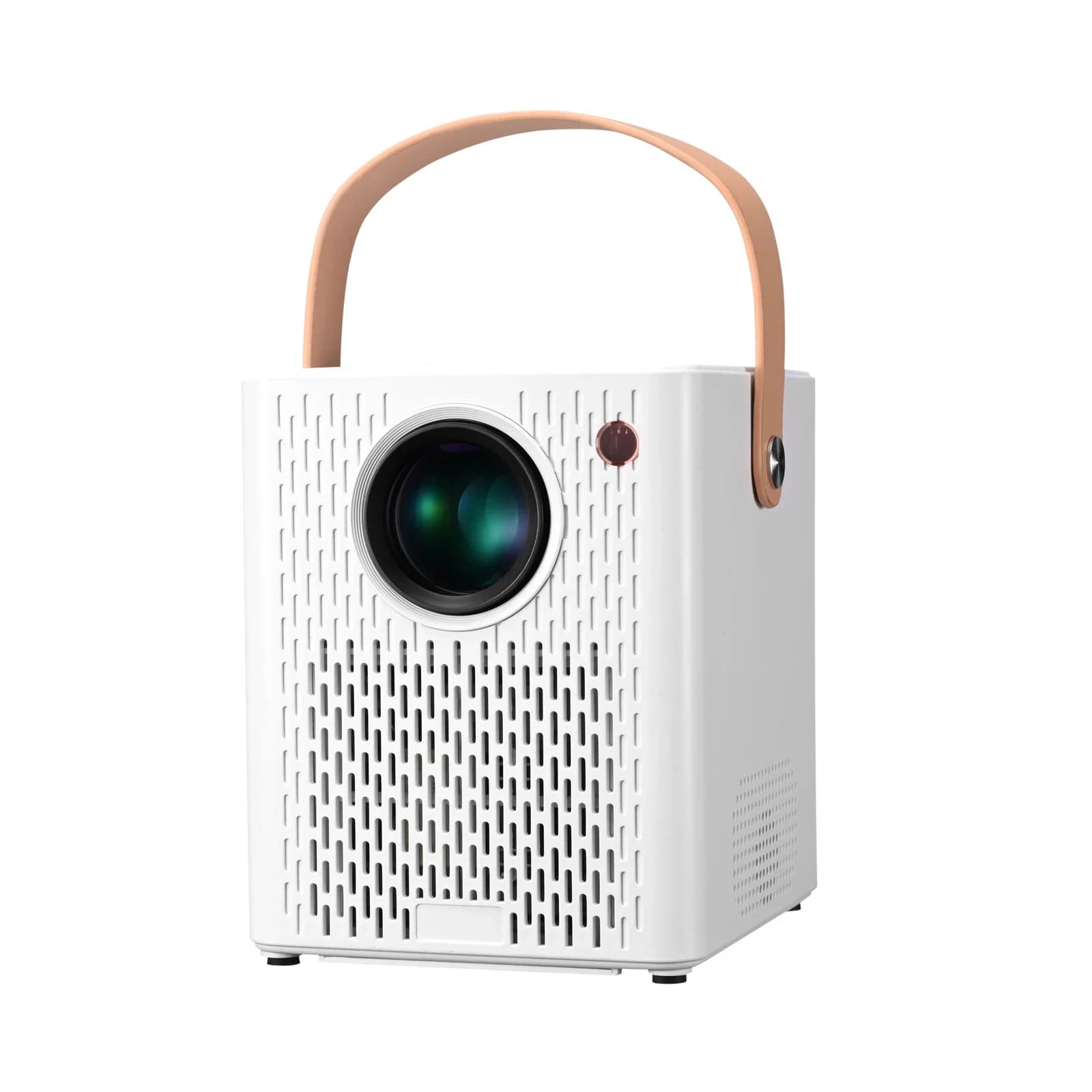Mini Proiettore Smart Full HD 1080p per Home Theater, Proiettore LED Portatile per Gaming