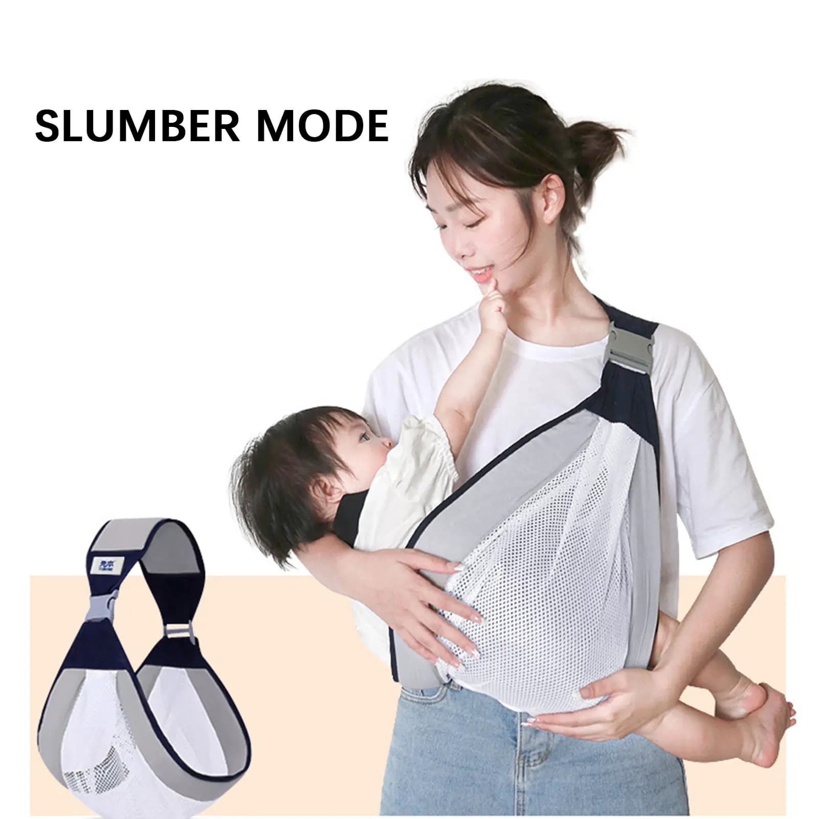 2026 Versatile marsupio per neonati, marsupio per neonati, tracolla, tracolla per bambini, stile zaino per pannolini