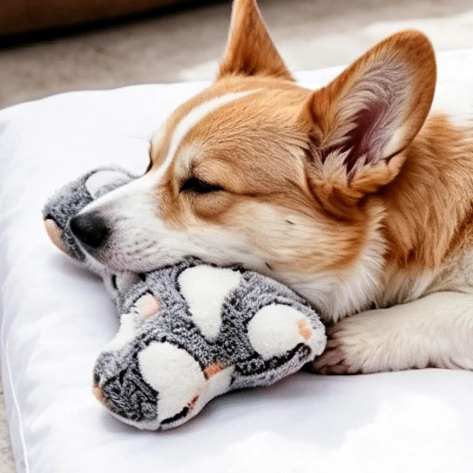 Pet Little Pillow Bone Shaped Neck Protector Deep Sleep For Puppy Kitten Pillow Dog Cat Headrest Sleeping Pillow Pet Supplies