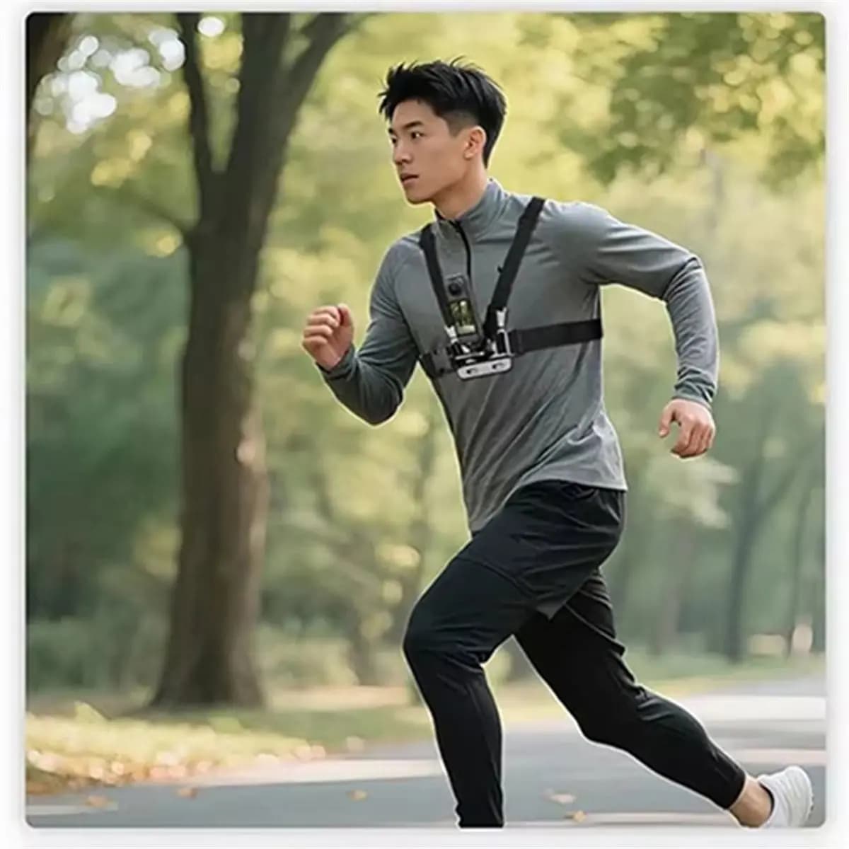 ABGN Chest Strap Mount Belt for Action Camera, Adjustable Chest Harness Sport Accessories Hands-Free POV
