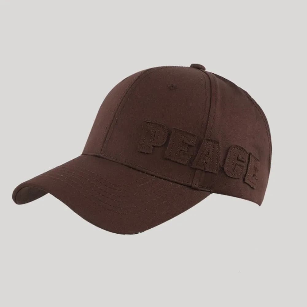 Adjustable Letter Embroidery Baseball Cap Large Head Size Breathable Snapback Hat Curved Visor Sun Protection Soft Top Hat