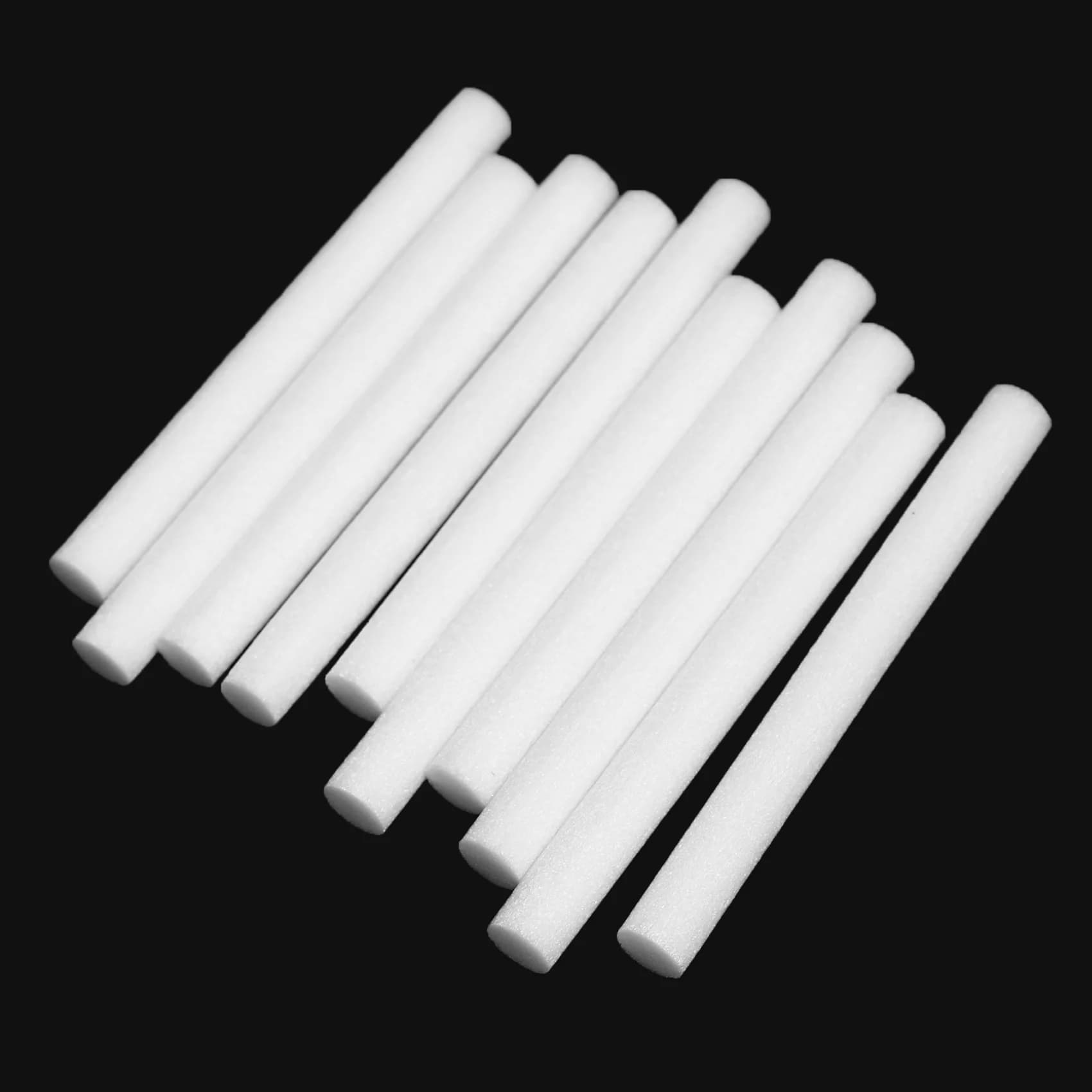 ABRE-60Pcs Filtro di ricambio per umidificatore, spugna in cotone per umidificatore USB, diffusore di aromi, nebulizzatore, umidificatore d'aria
